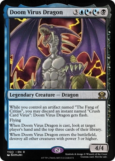 yugioh doom virus dragon