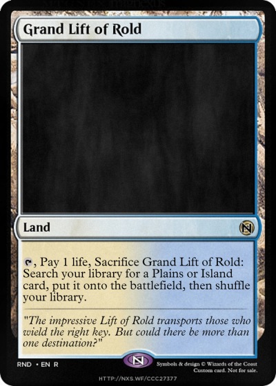 Grand Lift of Rold