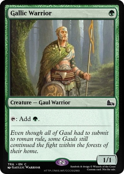gallic warrior