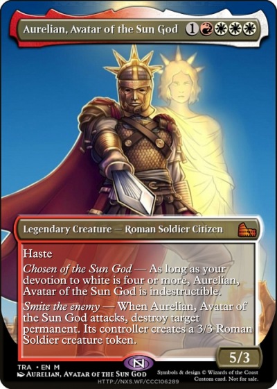 MTGNexus - Sun Temple // Vengeful True Sun God