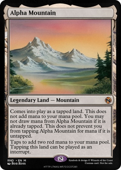 MTGNexus - Alpha Mountain