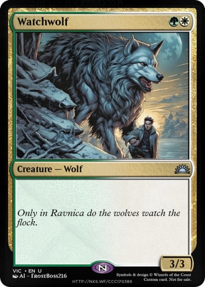Generic Magic: the Gathering - Watchwolf - Ravnica Price in India - Buy  Generic Magic: the Gathering - Watchwolf - Ravnica online at Flipkart.com