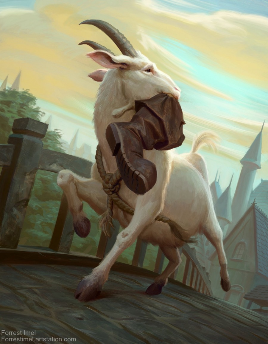Goat token by Forrest Imel