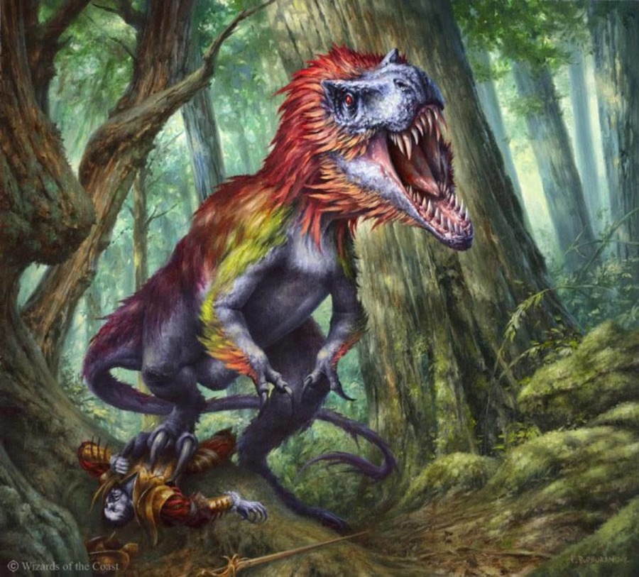 Dinosaur token by Filip Burburan