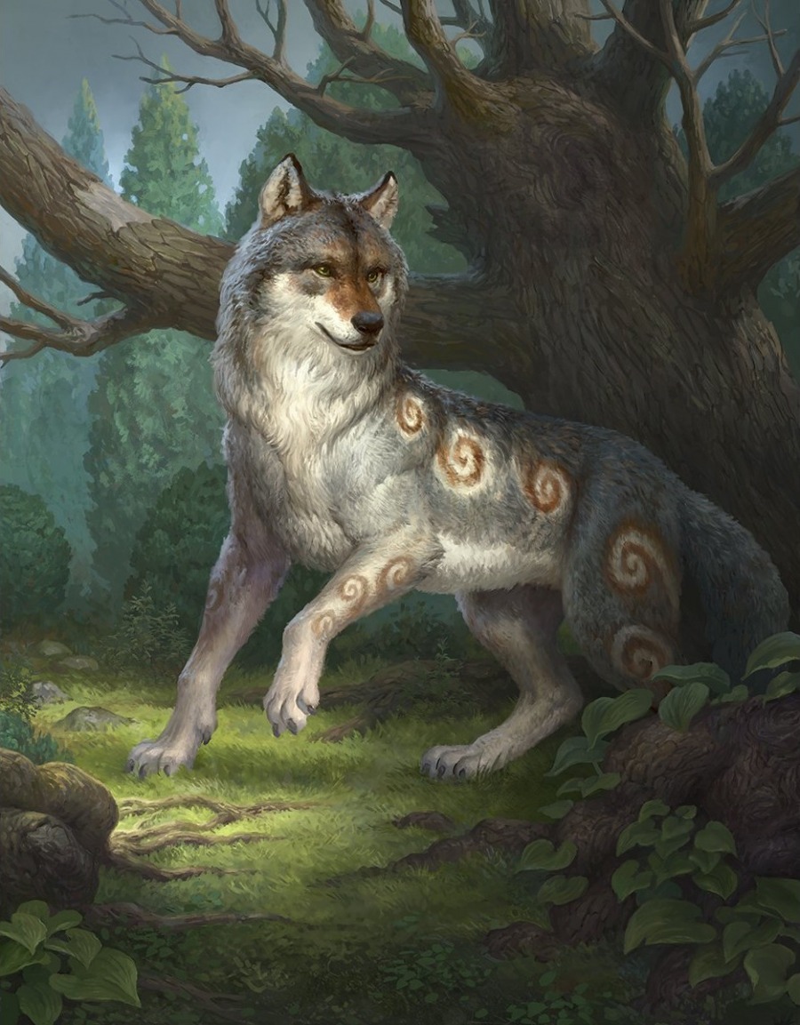 Wolf token by Jakub Kasper