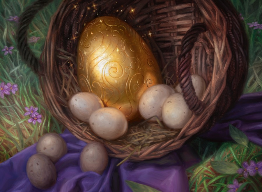 Golden Egg by Lindsey Look