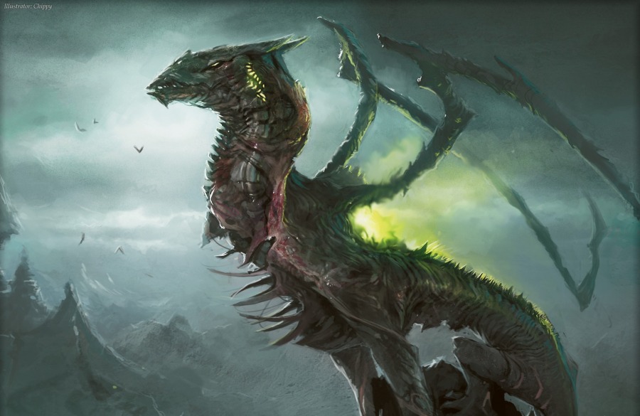 Skithiryx, the Blight Dragon by Chippy