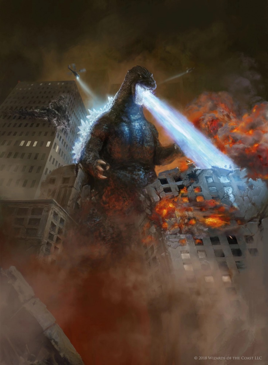 Godzilla, King of the Monsters by Antonio José Manzanedo