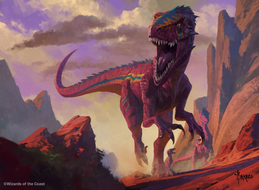 Marauding Raptor by Bayard Wu