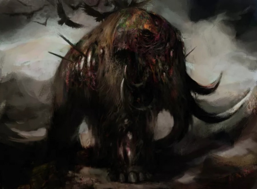 Rotting Mastodon by Nils Hamm