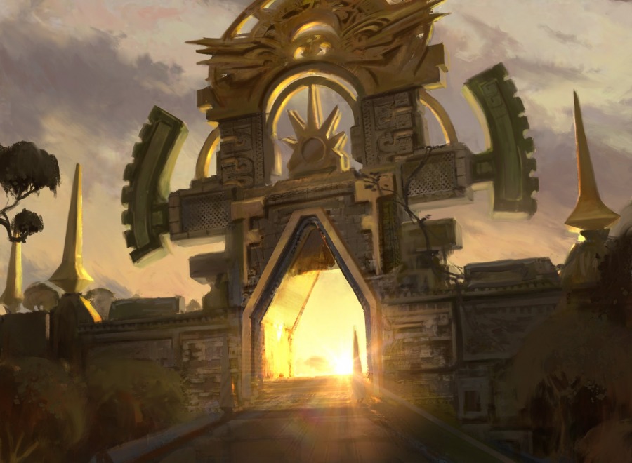 Arch of Orazca by Titus Lunter