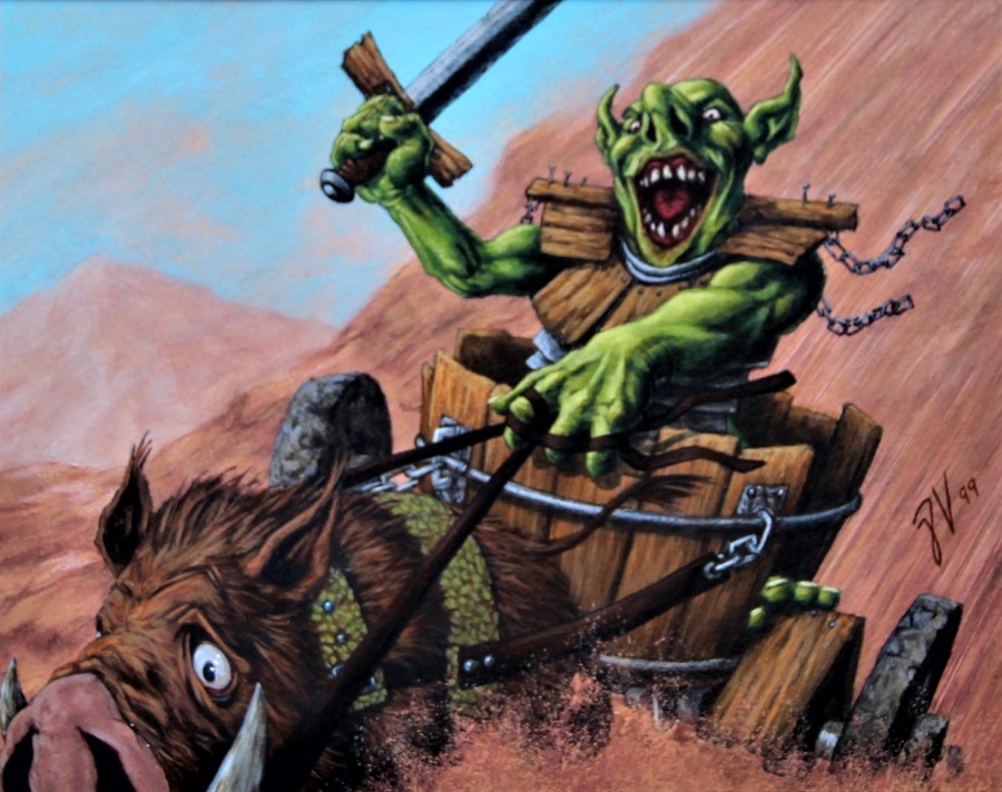 Goblin Chariot by Pete Venters