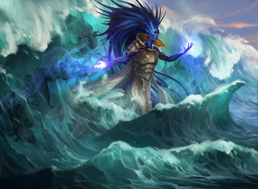 Araumi of the Dead Tide by Daarken