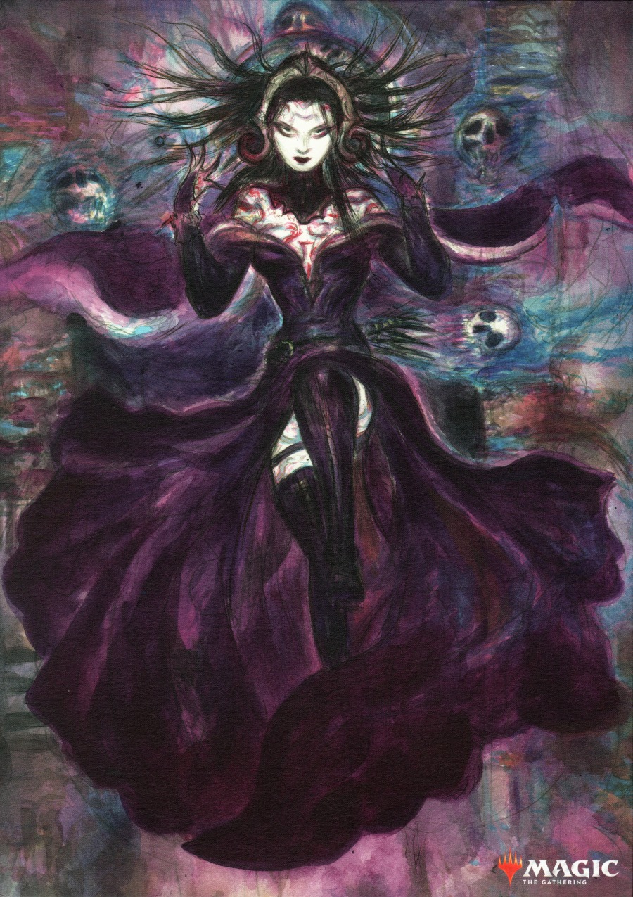 Liliana, Dreadhorde General by Yoshitaka Amano