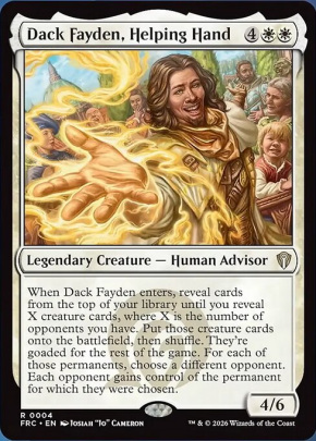 Dack Fayden, Helping Hand Dack Fayden, Helping Hand